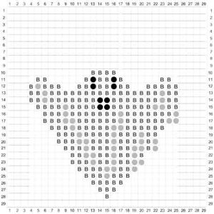 Fantasma Fácil Hama Beads Halloween