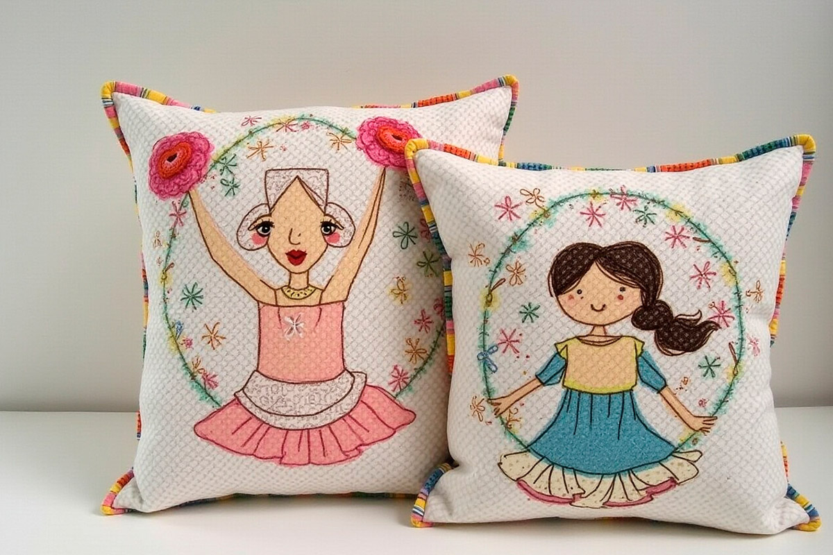 Cojines personalizados Manualidades Día de la Madre