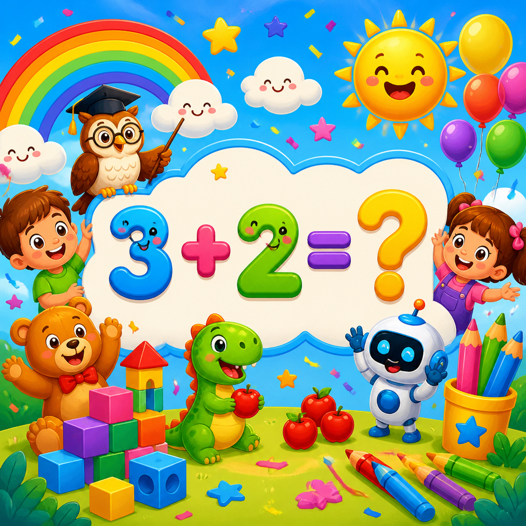 sumas para niños